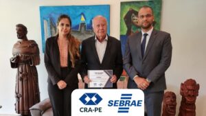 Read more about the article Fortalecimento da cooperação entre CRA-PE e Sebrae/PE