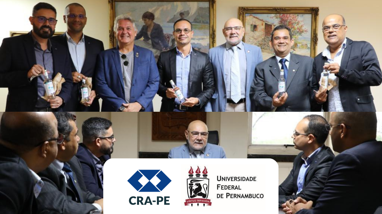 Read more about the article Reitor da UFPE recebe diretoria do CRA-PE