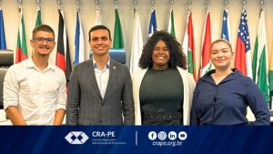 Leia mais sobre o artigo Presidente do CRA-PE prestigia a posse da nova diretoria da Federação Nacional dos Estudantes de Administração (FENEAD)