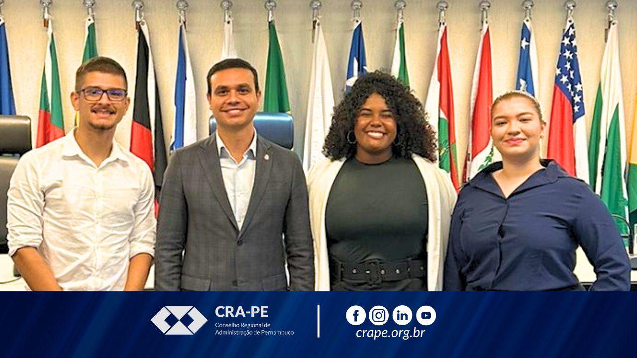 No momento, você está visualizando Presidente do CRA-PE prestigia a posse da nova diretoria da Federação Nacional dos Estudantes de Administração (FENEAD)