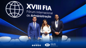 Leia mais sobre o artigo Representantes do CRA-PE prestigiam a 18ª edição do Fórum Internacional de Administração (FIA)