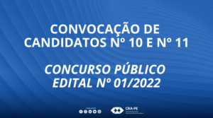 Leia mais sobre o artigo Concurso Público do CRA-PE: Convocação de Candidatos