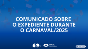 Leia mais sobre o artigo Comunicado sobre o Expediente