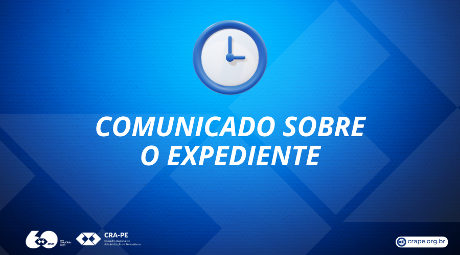 No momento, você está visualizando Comunicado sobre o expediente no dia 20 e 21 de novembro