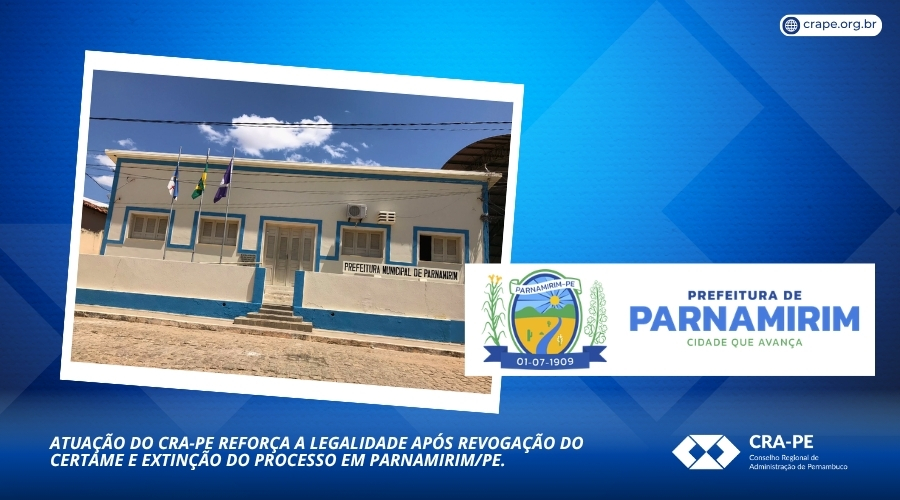 Leia mais sobre o artigo CRA-PE atua em defesa das prerrogativas profissionais após revogação de licitação em Parnamirim/PE