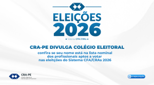 Leia mais sobre o artigo Divulgado o Colégio Eleitoral do CRA-PE para as Eleições 2026